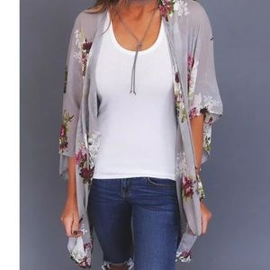 Floral Loose Kimono **BohoStyle ***